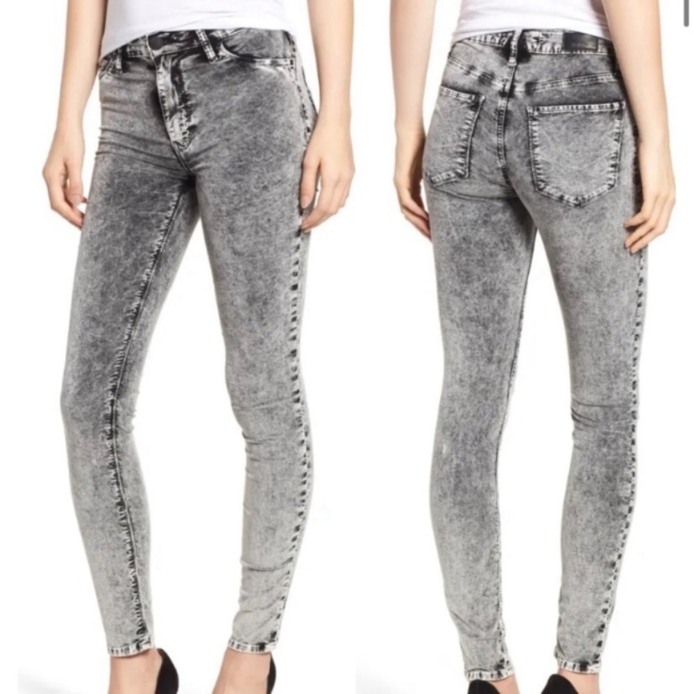 NWOT Hudson Jeans Acid Wash High Rise Corduroy Skinny Jeans Size 24